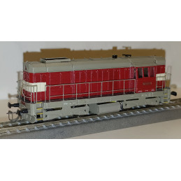 ČD Class 742 "Bangle, Kocour" TT diesel locomotive