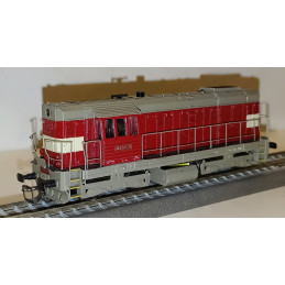 ČD Class 742 "Bangle, Kocour" TT diesel locomotive