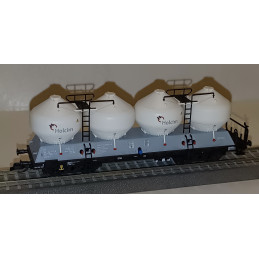 TILLIG  set 2 ks 4nápr. nádobových vozů Uacs 451.1 Holcim (Česko) a.s.,  6.ep.   TT