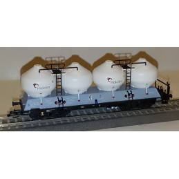 TILLIG  set 2 ks 4nápr. nádobových vozů Uacs 451.1 Holcim (Česko) a.s.,  6.ep.   TT