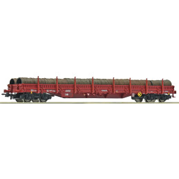 ROCO 4-axle open low-sided...