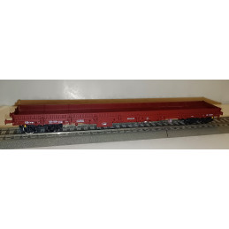 ROCO 4-axle open low-sided Res ČDC wagon with load, 6th edition. H0