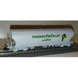 ARNOLD set of 2 four-axle grain transport wagons "Transcéréales – ALGECO", 6th edition. TT