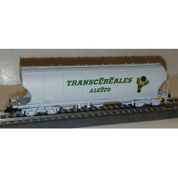 ARNOLD set of 2 four-axle grain transport wagons "Transcéréales – ALGECO", 6th edition. TT