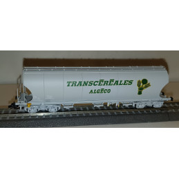 ARNOLD set of 2 four-axle grain transport wagons "Transcéréales – ALGECO", 6th edition. TT