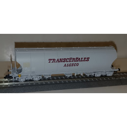 ARNOLD set of 2 four-axle grain transport wagons "Transcéréales – ALGECO", 6th edition. TT