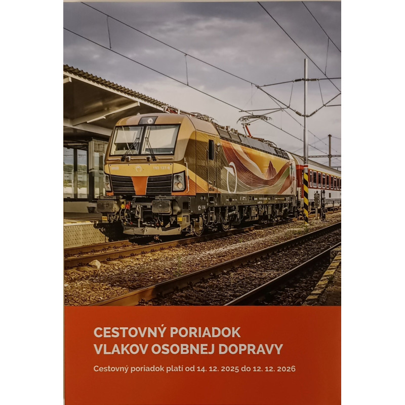 Cestovný poriadok vlakov osobnej dopravy ŽSR 2025/2026