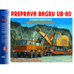 SDV  Přeprava bagru,...