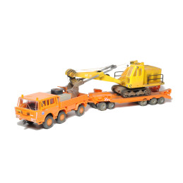 SDV  Transport of excavator, H0 model kit