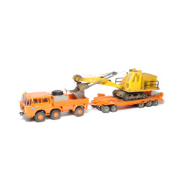 SDV  Transport of excavator, H0 model kit