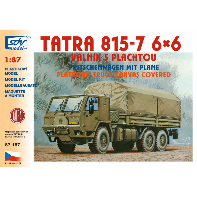 SDV Tatra 815-7 6×6, model kit  H0