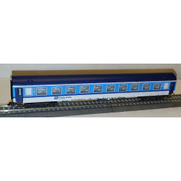 ROCO set of 2 x 4-axle passenger cars type Y/B-70 B 2nd class ČD, paint scheme "Najmrd 2", 6th edition. TT