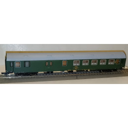 ROCO 4-axle passenger car type Y/B-70 BDa 2nd class with ČSD service compartment (car no. 2), 4th edition  H0
