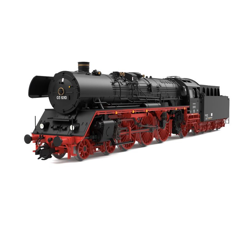 Saxonia steam locomotive 03.1010 DR, 3rd edition, digital + TT sound