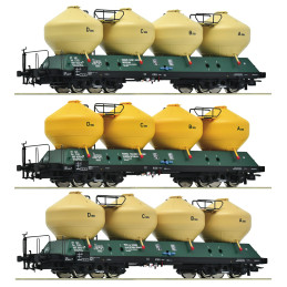 ROCO set of 3 pcs 4-axle...