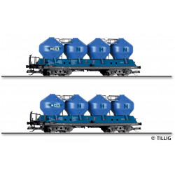 TILLIG  set of 2 pcs 4-axle...