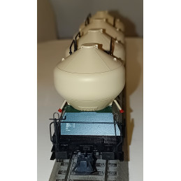 ROCO set of 3 pcs 4-axle tank cars Uacs/Raj ČSD, 4th series H0