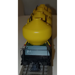 ROCO set of 3 pcs 4-axle tank cars Uacs/Raj ČSD, 4th series H0