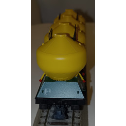 ROCO set of 3 pcs 4-axle tank cars Uacs/Raj ČSD, 4th series H0