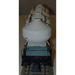 ROCO set of 3 pcs 4-axle container wagons Uacs ČD, 6th edition, H0