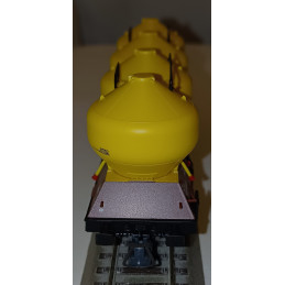 ROCO set of 3 pcs 4-axle container wagons Uacs ČD, 6th edition, H0