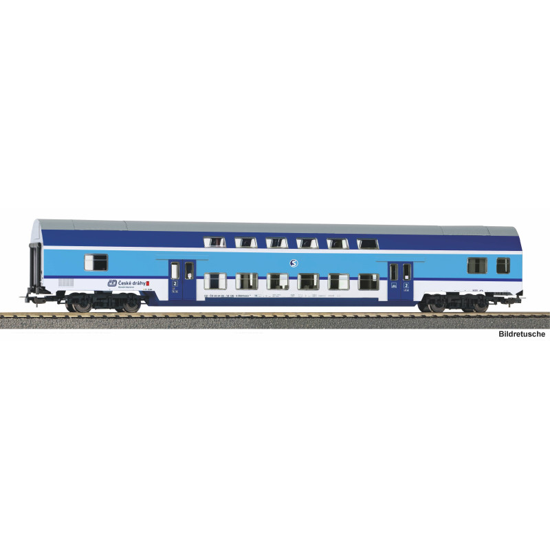 PIKO 4-axle double-deck car Bdmteeo ČD, paint scheme "Najmrd 2", 6th edition. H0