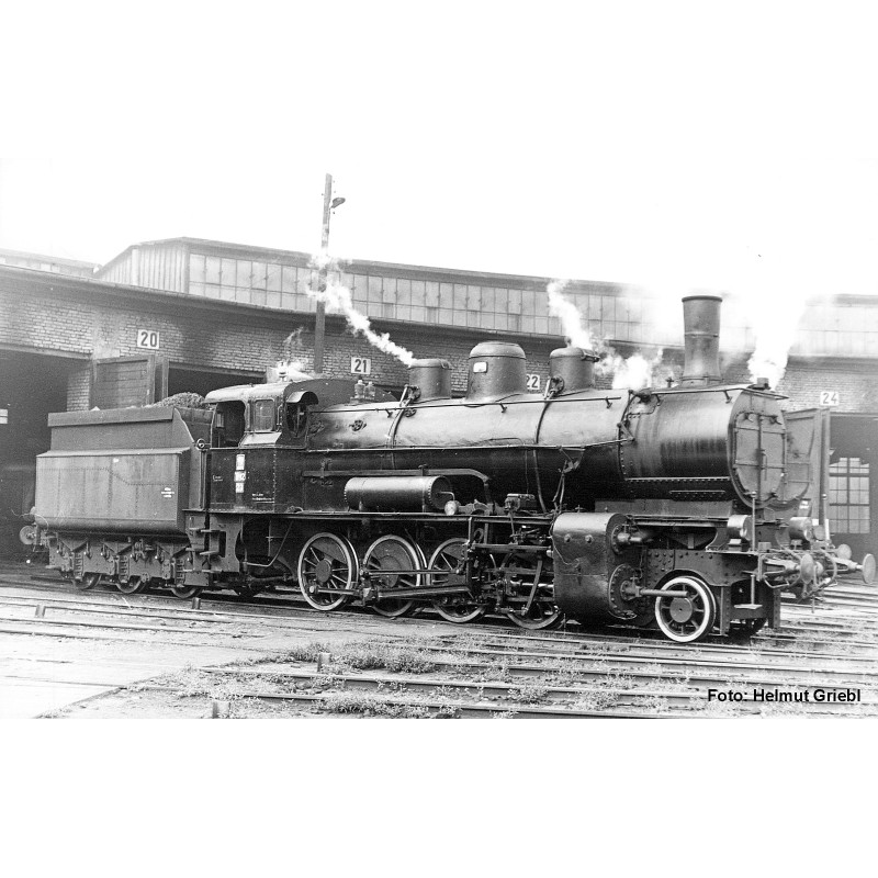 PIKO Tr12 PKP steam locomotive, 3rd series, digital + sound   H0