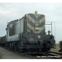 PIKO T455.0 ČSD diesel locomotive, 3rd series, digital + sound  H0