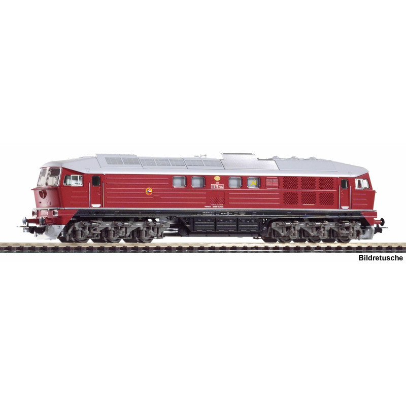 PIKO T679.2002 ČSD "Ragulin" diesel locomotive, 4th edition, analog, Plux22 interface  H0