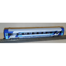 TT MODEL  4-axle 2nd class passenger car Bpmz MÁV H-START, 6th edition    TT