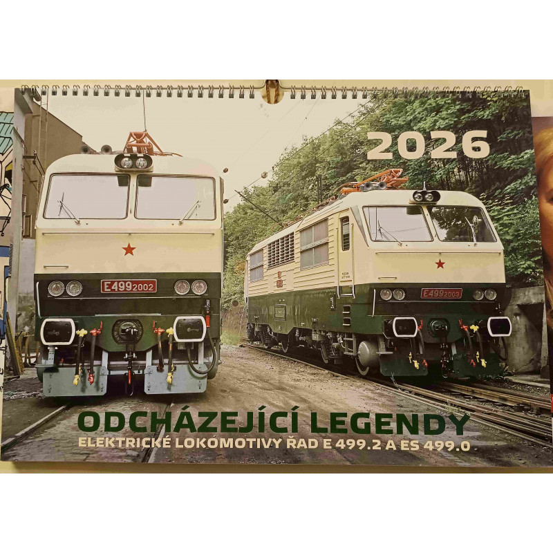 Odcházející legendy - Elektrické lokomotivy řad E 499.2 a ES 499.0 2026