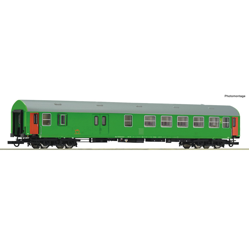 ROCO  4-axle passenger car type Y/B-70 BDs 2nd class with service compartment ZSSK, 5th-6th edition  H0