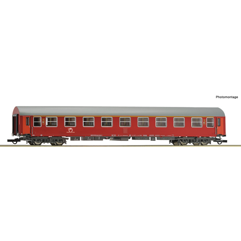 ROCO  4-axle passenger car type Y/B-70 B 2nd class ZSSK, 5th-6th series  H0
