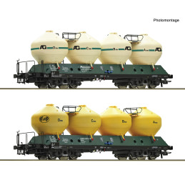 ROCO set of 2 pcs 4-axle...