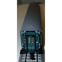 SAXONIA 4-axle Ca 4-5164 ČSD 3rd class passenger car (type C4Ü Sa 07), Ep.III, with TT lighting