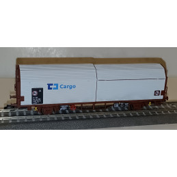 TILLIG  set 2 ks 2nápr. krytých vozů s posuvnými stěnami Laails 142.1 ČD Cargo TT