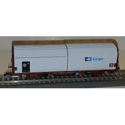 TILLIG  set 2 ks 2nápr. krytých vozů s posuvnými stěnami Laails 142.1 ČD Cargo TT