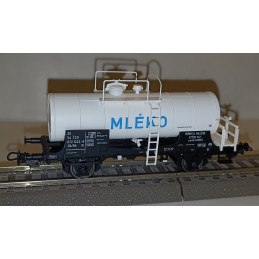 TILLIG 2-axle boiler car Uh/Rh ČSD "Milk," 4th edition, H0