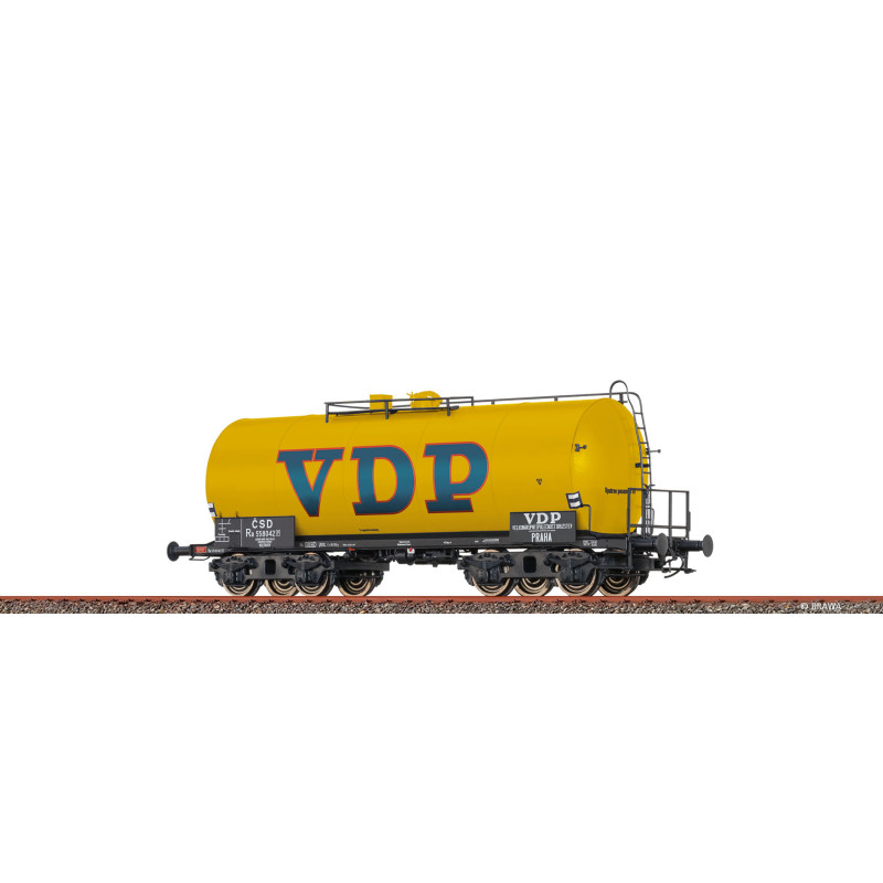 BRAWA  4-axle boiler car Uerdingen Ra ČSD  "VDP," car no.: 558042 [P], 4th edition, H0