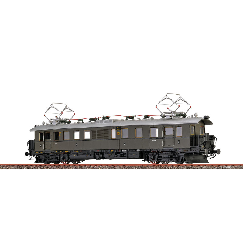 BRAWA  elektrický motorový vůz elT 517 DRG ("Rübezahl"), provozní č. Breslau 517, 2.ep., analog BASIC+   H0
