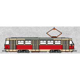 BREKINA tram TATRA T3/T4...