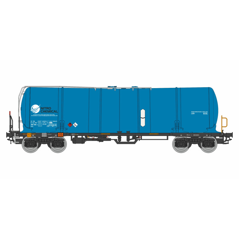 IGRA MODEL  4-axle boiler car Zans 88 Nitro Chem, 6th edition, H0