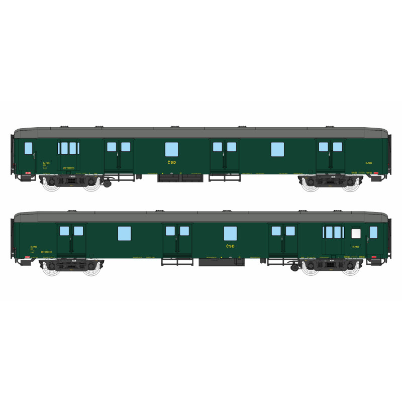 IGRA MODEL  4-axle Da ČSD service car,  III.ep.   H0