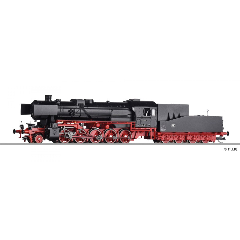 TILLIG  02263 Steam locomotive BR 52.5215 DR with frame tender, 3rd class, Bw Pankow analog TT
