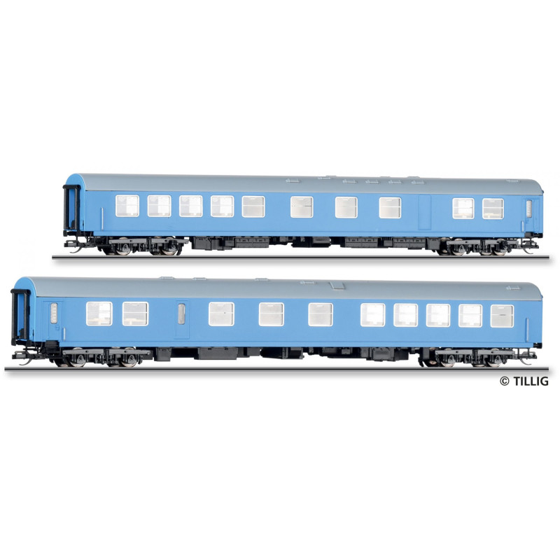 TILLIG  4-axle dining car WRRm ČSD Bautzen series, year of manufacture 1978,  4th edition   TT