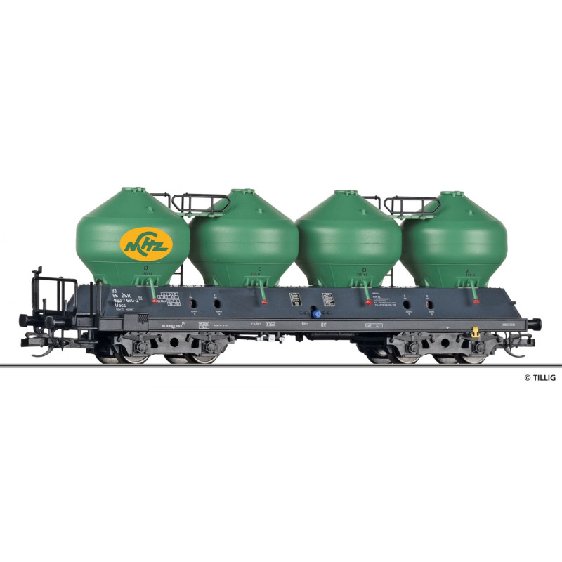 TILLIG  4-axle tank wagon Uacs Novácké chemické závody a.s.  TT