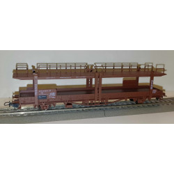 ČSTRAIN 97160 Set 3 ks Npp/Leks ČSD, obsahující hnědé autovozy Škoda a.a.s H0