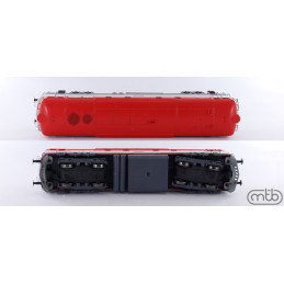MTB ČSD T478.1001 "Zamračená/Bardotka" prototyp,  V2světle červená - analog  H0