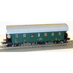 set 4 ks 2nápr. kořistních osobních vozů typu "Donnerbuchsen" ČSD H0