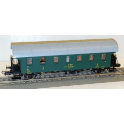 Set of 4 double-ended "Donnerbuchsen" passenger cars, ČSD H0